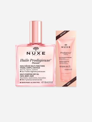Nuxe Huile Prodigieuse Florale with FREE 30ml Shower Gel