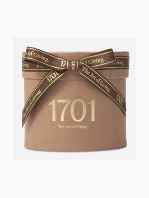 1701 Mini Macadamia Hat Box Brown 200g