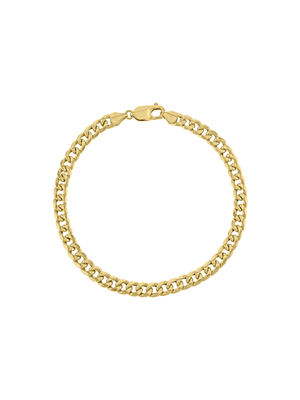 Yellow Gold Curb Bracelet
