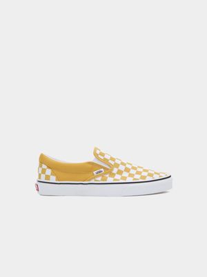 Vans Junior Slip-On Yellow/White Sneaker