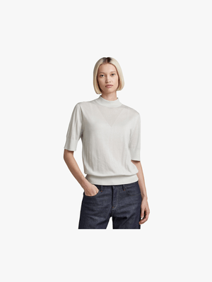 G-Star Core Mock Neck Knitted Top