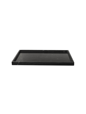 black marquina marble tray 30x45cm