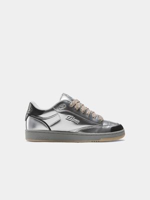 Reebok x Dime Women's Club C Bulc Silver Sneaker