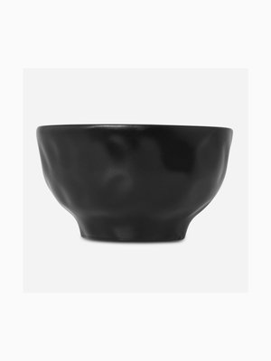 organic black bowl