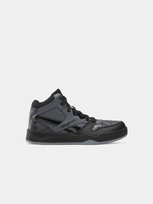 Junior Grade-School Court Grey/Black Sneakers