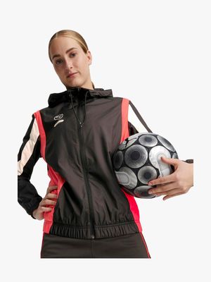 Women's Puma Queen Black/Pink Football Jacket