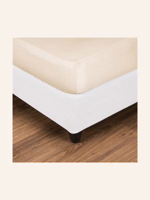 Gold Seal Certified Egyptian Cotton 800 Thread Count Fitted Sheet Ivory