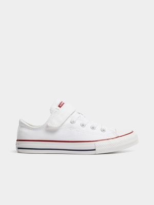 Converse Kids White CTAS 1V Easy-On Low