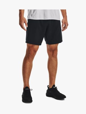 Mens Under Armour Woven Graphic Black Shorts