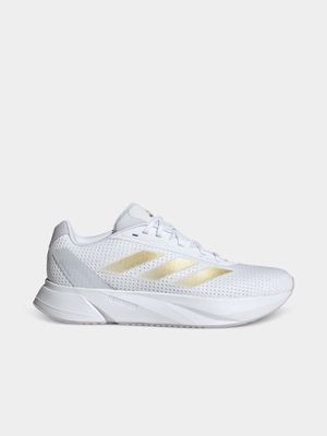 Womens adidas Duramo SL White/Gold Running Shoes