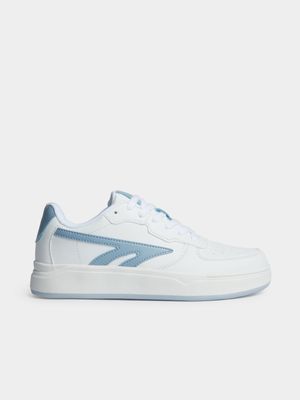 Women's Hi-tec Varsity Court White/Blue Sneaker