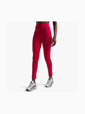 Redbat Athletics Women's Red Leggings