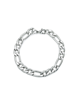 Stainless Steel Figaro Bracelet