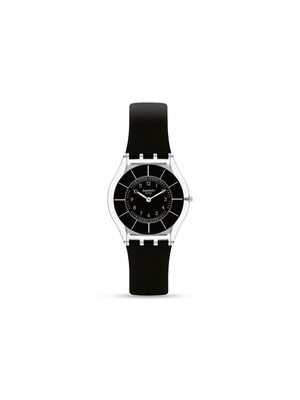 Swatch Black Classiness Silicone Watch