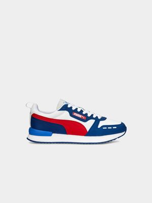 Men's Puma R78 White/Red/Blue Sneaker
