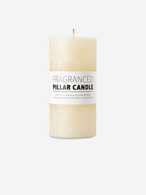 pillar candle vanilla cream 7x15cm