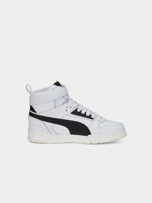 Puma Junior Rebound Game Black/White Sneaker