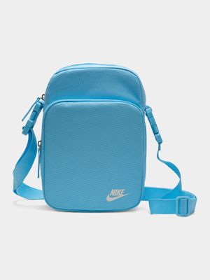 Nike Unisex Heritage Aquarian Blue Crossbody Bag