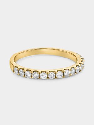 Yellow Gold 0.50ct Diamond Eternity Ring