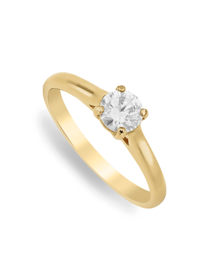Yellow Gold, Classic Solitaire Ring