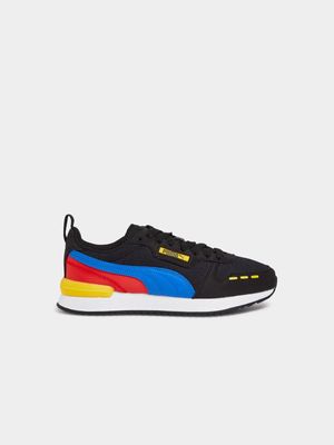 Grade School Puma Black/Yellow/Blue/Red R 78 Shoes