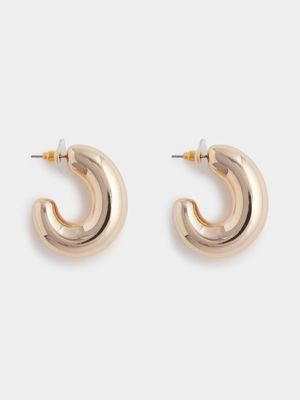 Kidney Hoop Earrings
