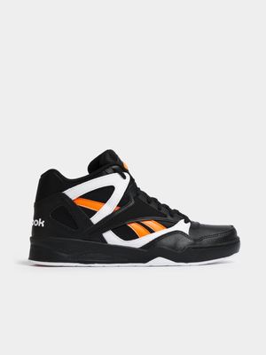 Mens Reebok Royal BB4590 Black/Orange Sneaker