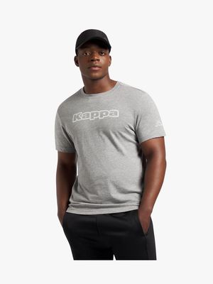 Men's Kappa Logo Fromen Slim Grey T-Shirt