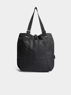 Anatomy Unisex Black Tote Backpack