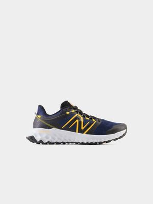 Mens New Balance Fresh Foam Garoe Navy/Yellow Trail Running Shoes