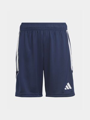 Boys adidas Tiro 23 League Navy Football Shorts