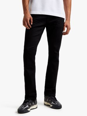 Redbat Men's Black Straight Leg Jeans