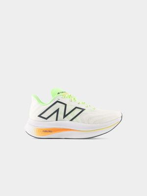 Womens New Balance Fuelcell Supercomp V2 White Running Shoes