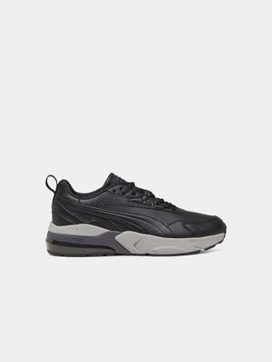 Mens Puma Vis2K Black/Grey Sneakers