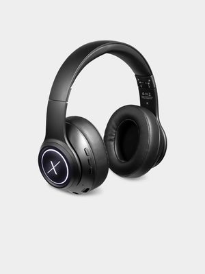 Volkano Quasar Series Black Bluetooth Headphones