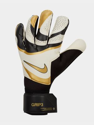 Nike Grip3 Black/White Goalkeeper Gloves