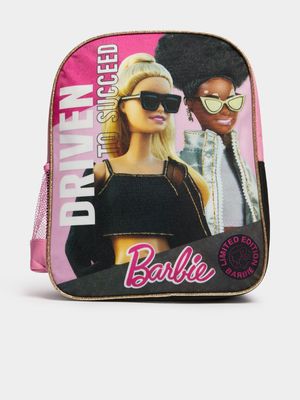 Jet Toddler Girls Barbie School Backpack
