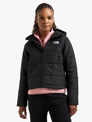 Womens The North Face Hyalite Synthetic Black Puffer Jacket