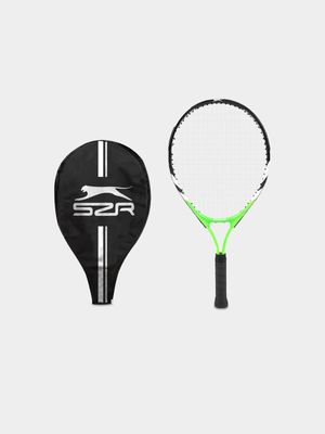 Junior Slazenger 21" Green Smash Tennis Racquet with cover