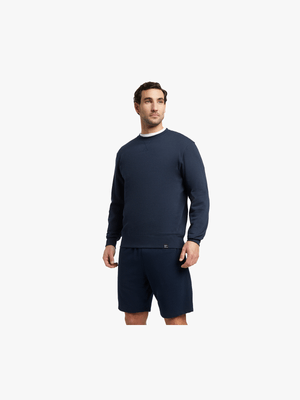 Men's TS Basic Fleece Navy Shorts
