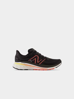 Mens New Balance Fresh Foam X 860 V13 2E Black/Red Running Shoes