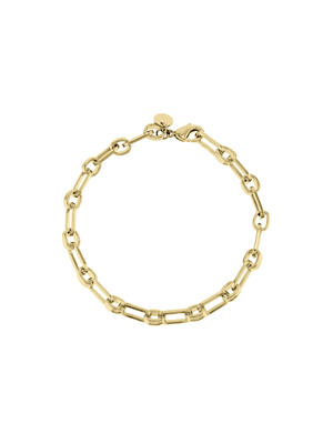 18ct Yellow Gold Plated Oval Link Bracelet