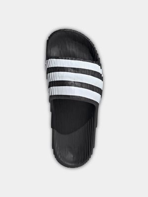 adidas Originals Men's adilette 22 Black/White Slide