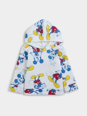 Jet Toddler Boys Multicolour Mickey Active Hoodie