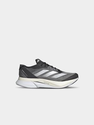 Mens adidas Adizero Boston 12 Black/White Running Shoes