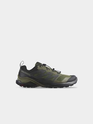 Mens Salomon X-Adventure Olive/Black Trail Running Shoes