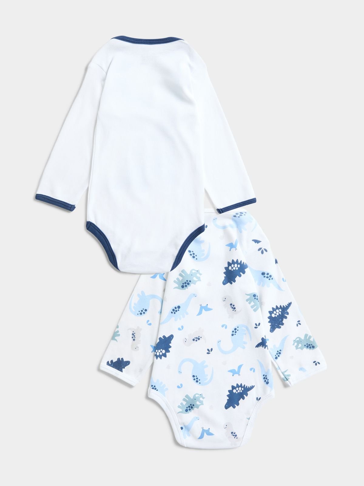 Jet Baby Boys 2 Pack Baby Vests in White - Bash.com