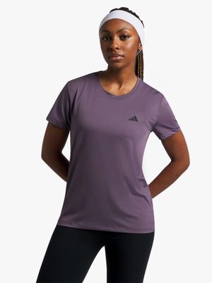 adidas Women's Training T-Shirt Purple