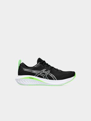 Mens Asics Gel-Excite 10 Black/Green/Pure Silver