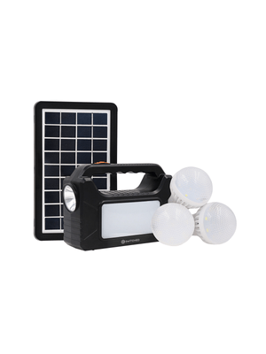 Switched Power Station, Rechargeable, USB Phone Charging with Solar Panel